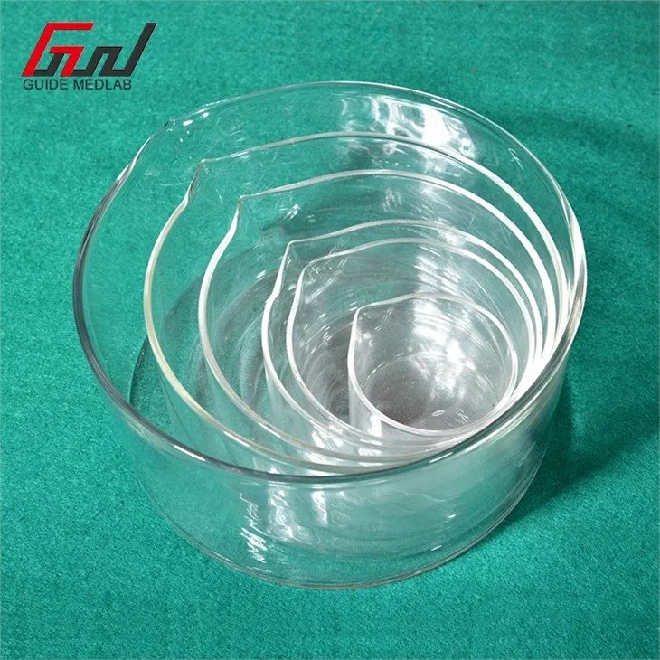Borosilicate Glass Crystallizing Dish