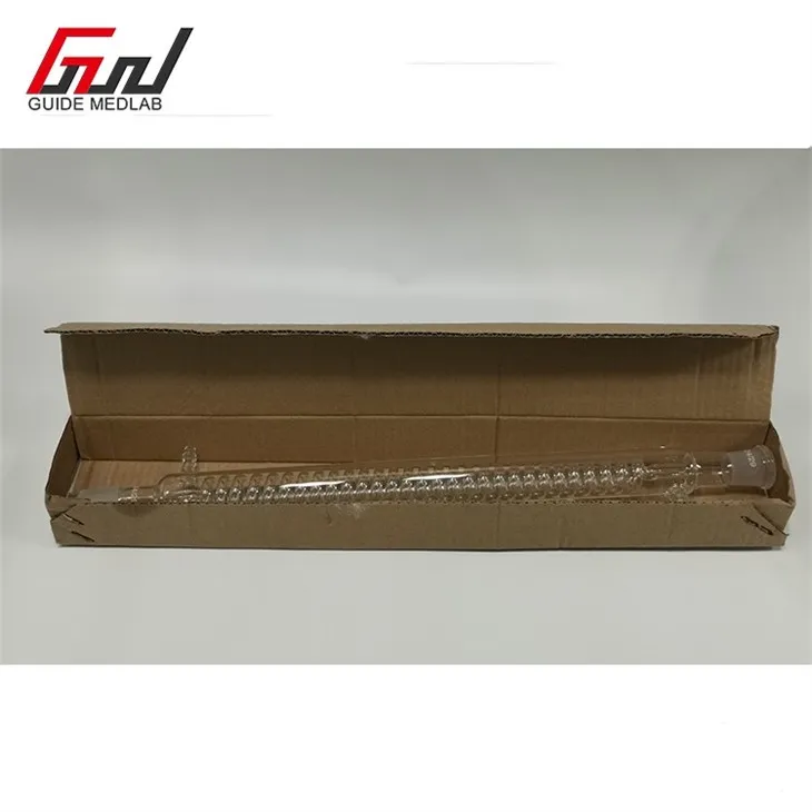 lab glass liebig condenser